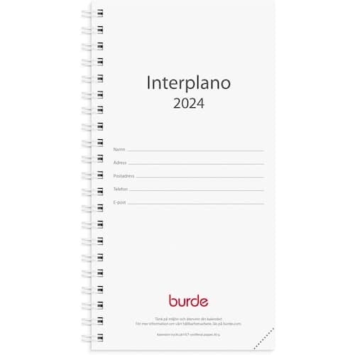 Burde Kalender Interplano refill - 3640