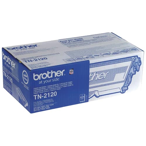Brother Toner TN-2120 svart singelförpackning