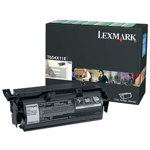Lexmark Toner T654X11E svart