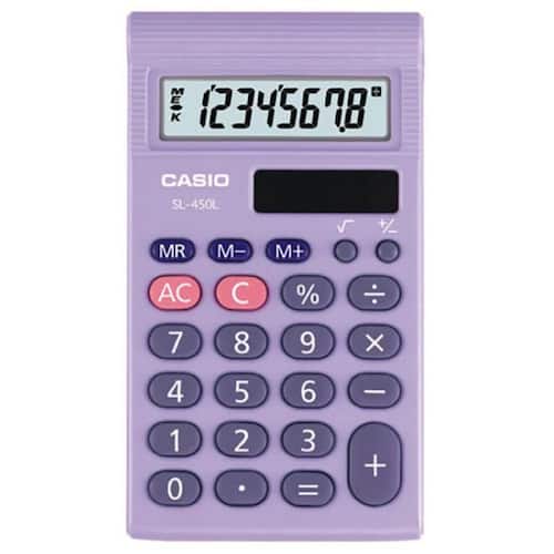 Casio Grundskoleräknare SL-450S