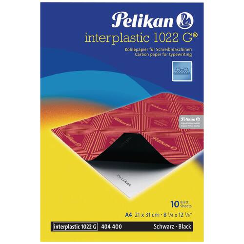 Pelikan Interplastiskt karbonpapper 1022 g A4 svart