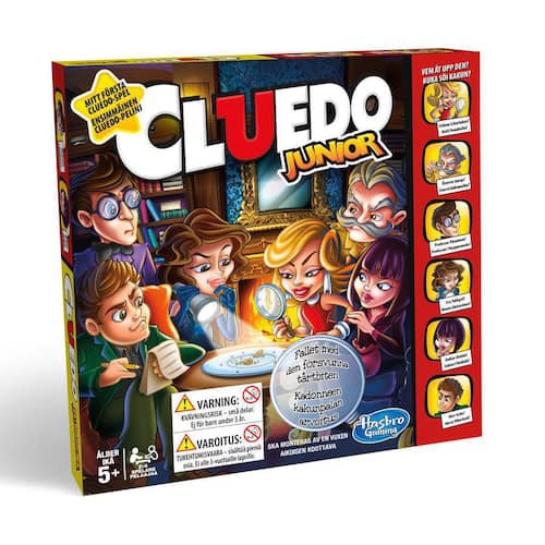 Hasbro Games Spel Cluedo Junior
