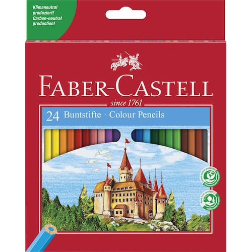 Faber-Castell Färgpennor Slott 24/FP