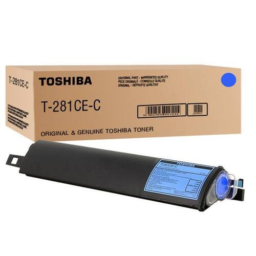 Toshiba Toner 281C-EC cyan singelförpackning 6AG00000845