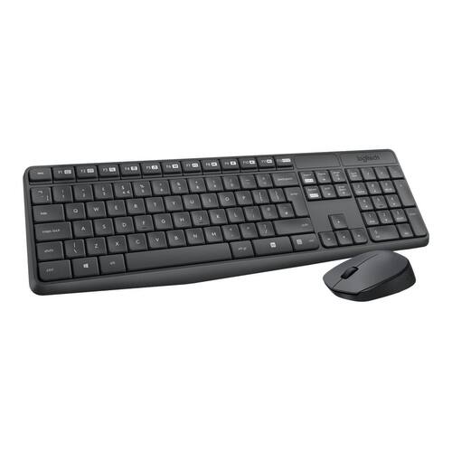 Logitech Tangentbord+Mus MK235 WL