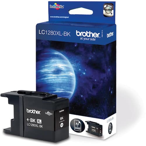 Brother Bläckpatron LC1280XL BK LC-1280XLBK Innobella™ svart singelförpackning hög kapacitet