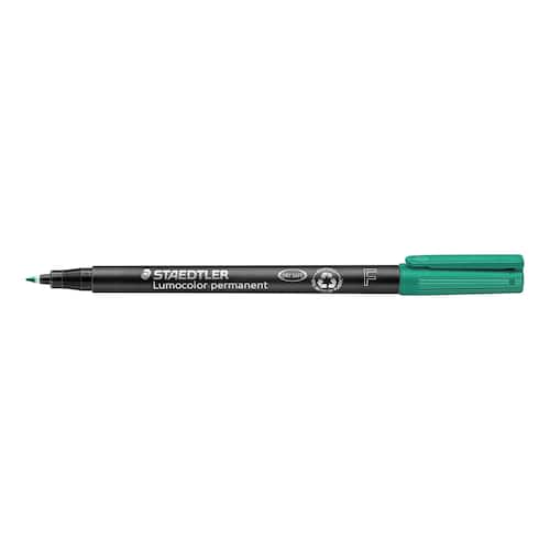 STAEDTLER Lumocolor Universalpenna Lumocolor® 318 permanent tunn spets 0,6 mm linjebredd grön