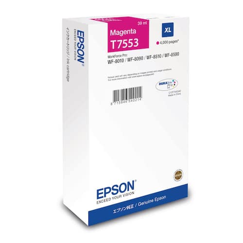 Epson Bläckpatron C13T755340 Magen.
