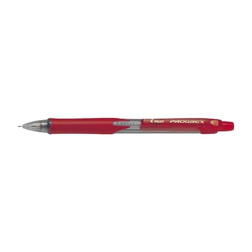 Pilot Begreen Progrex mekanisk stiftpenna 0,9 mm spets röd