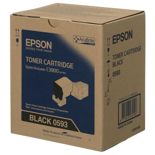 Epson Toner AcuLaser MicroPolymer svart singelförpackning C13S050593