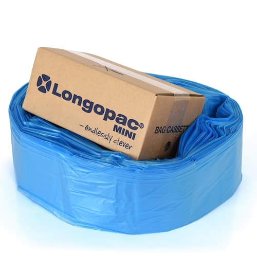 LONGOPAC Kassett Mini Standard 60m blå