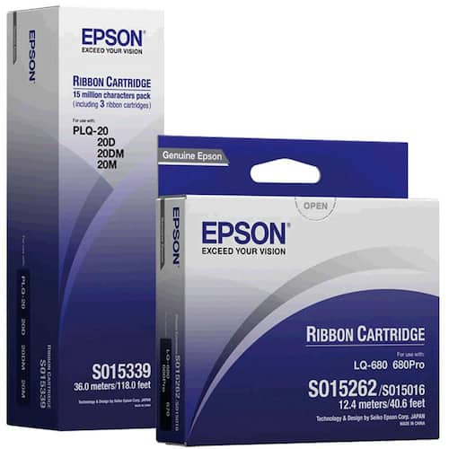 Epson Färgband svart C13S015637