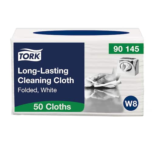 Tork Rengöringsduk Premium W8 Slitstark vit