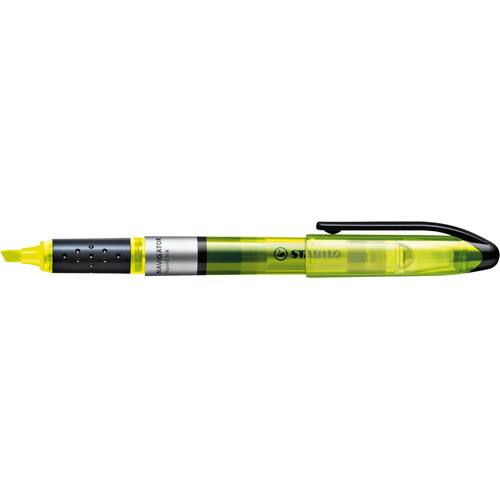 STABILO Överstrykningspenna NAVIGATOR® gul snedskuren spets 1 + 4 mm 545/24