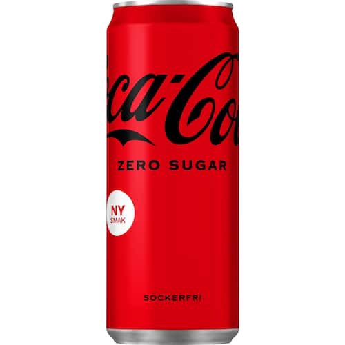 Coca-Cola Dricka ZERO Burk 33 cl