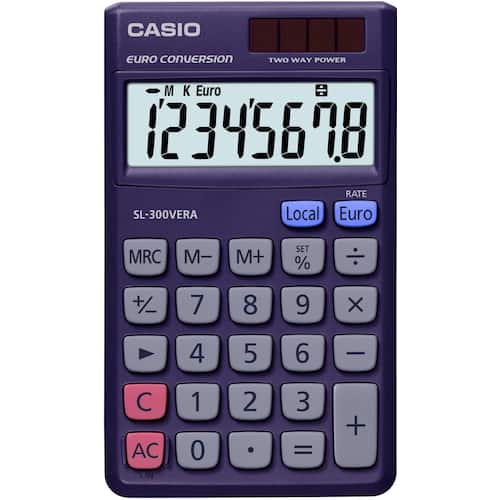 Casio Miniräknare SL-300VERA