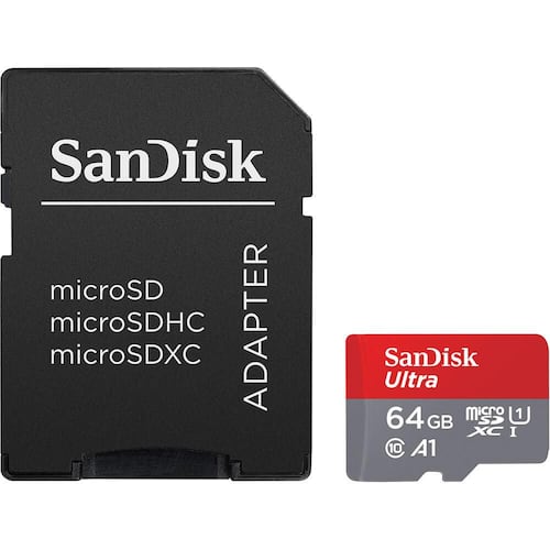 SanDisk Minneskort MicroSDXC Ultra 64GB