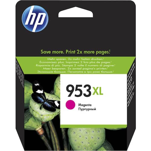 HP Bläckpatron 953XL F6U17AE magenta singelförpackning hög kapacitet