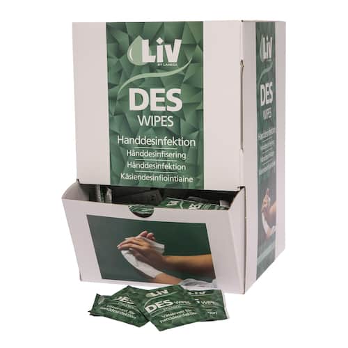 Liv Handdesinfektion Wipes singelpackad