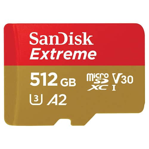 SanDisk Minneskort  MicroSDXC Extr. 512GB