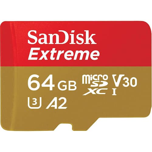 SanDisk Minneskort  MicroSDXC Extr. 64GB