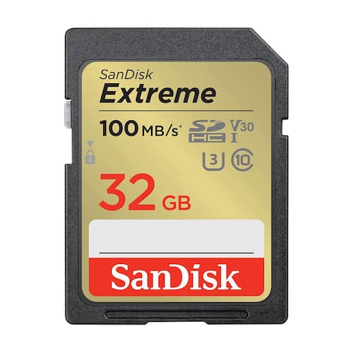 SanDisk Minneskort  SDHC Extreme 32GB C10