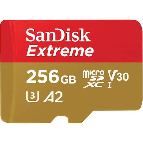 SanDisk Minneskort  MicroSDXC Extr. 256GB