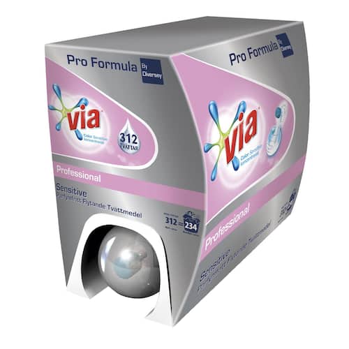 VIA Tvättmedel Pro Formula Colour Sensitive 7,5L