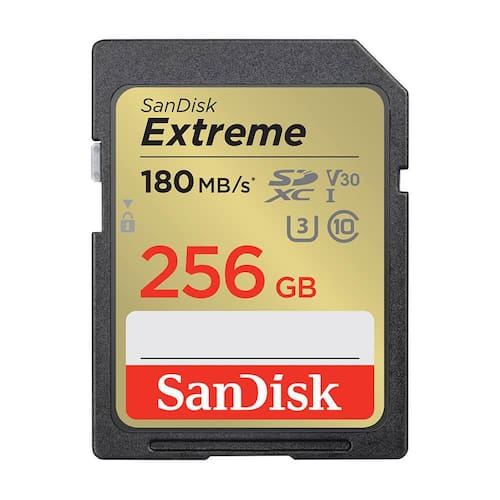 SanDisk Minneskort  SDHC Extreme 256GB