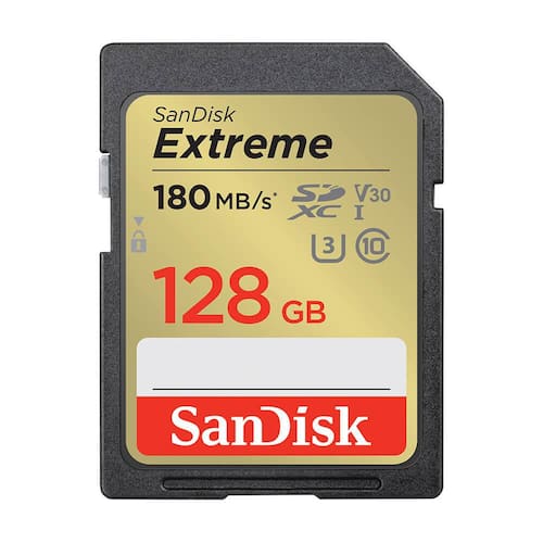 SanDisk Minneskort  SDHC Extreme 128GB