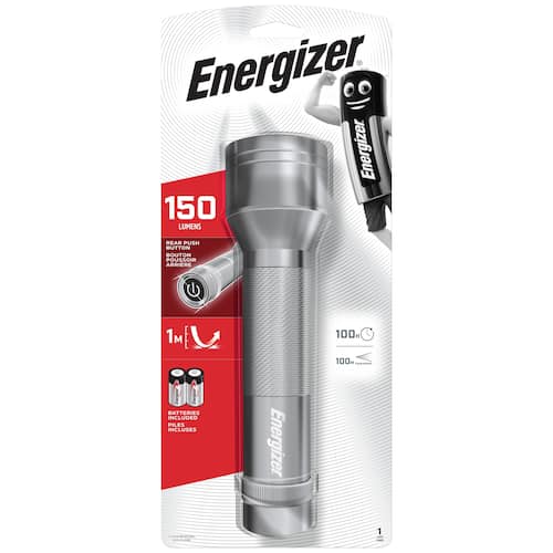 Energizer Ficklampa Metal Torch Flashlight 150 lumen