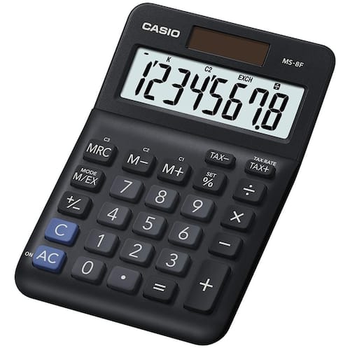 Casio Bordsräknare MS-8F