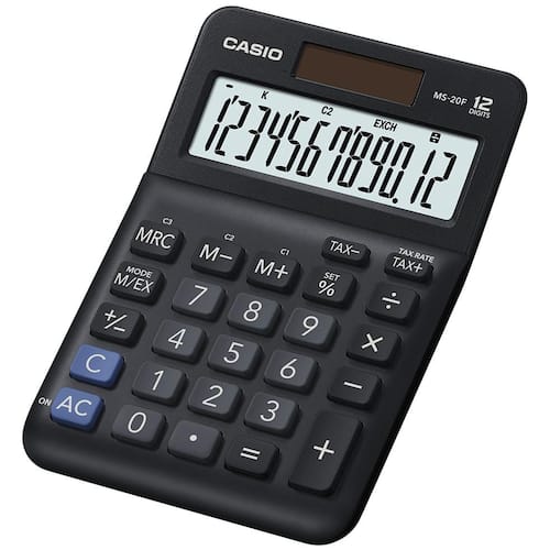 Casio Bordsräknare MF-20F