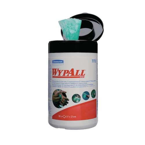 Läs mer om Wypall* Rengöringsdukar 1-lagers grön