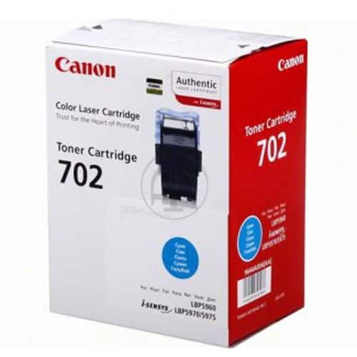 Canon Toner 702 svart cyan singelförpackning 9644A004