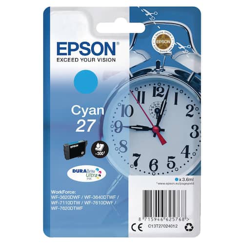 Epson Bläckpatron C13T27024012 Cyan