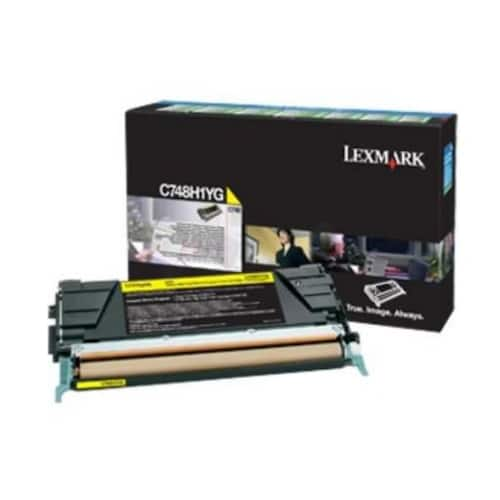 Lexmark Toner C748H3YG gul