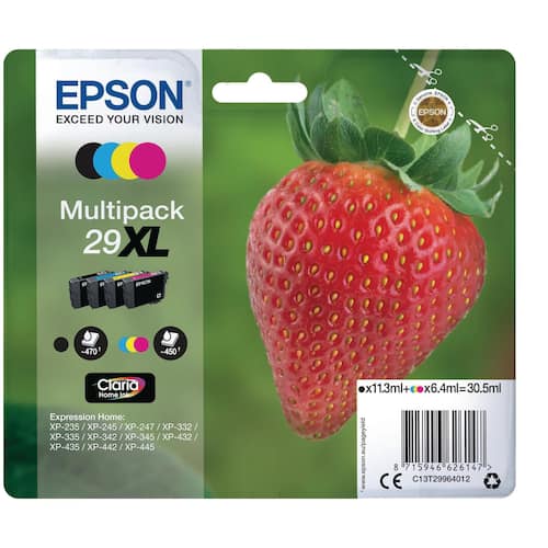 Epson Bläckpatron 29XL C13T29964012 Strawberry Claria Home-bläck hög kapacitet