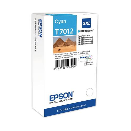 Epson Bläckpatron C13T70124010 cyan