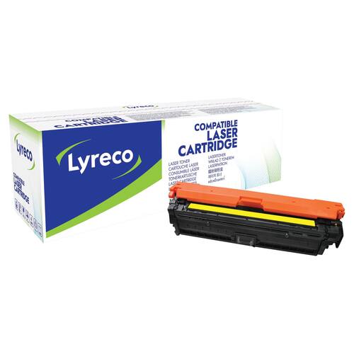 Lyreco Toner HP CE742A Gul