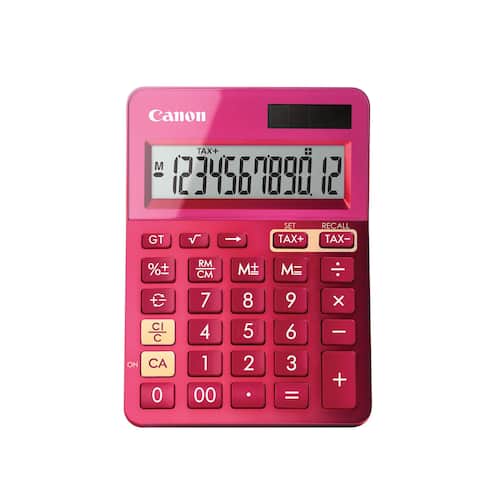 Canon Bordsräknare LS123K-MPK  med 12-siffrig display rosa