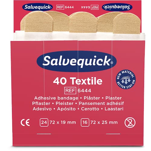 Salvequick Plåster refill textil