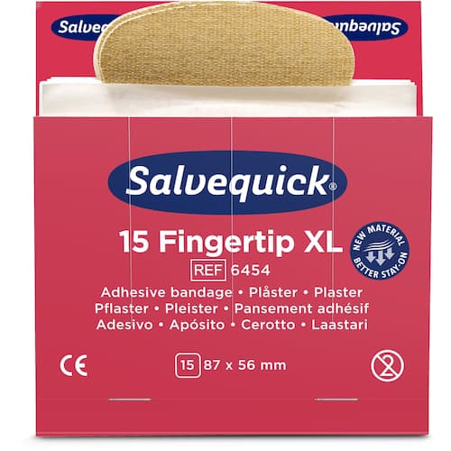 Salvequick Plåster refill fingertopp XL