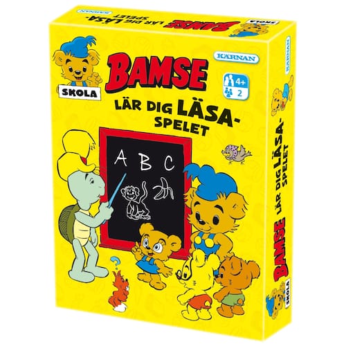 KÄRNAN Spel Bamse Lär dig läsa – ABC