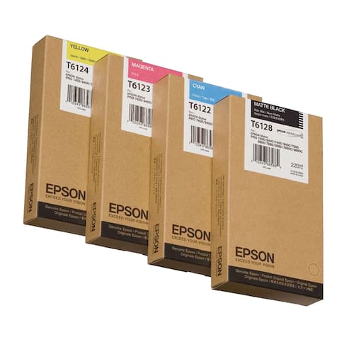 Epson Bläckpatron T6124 hög kapacitet gul C13T612400