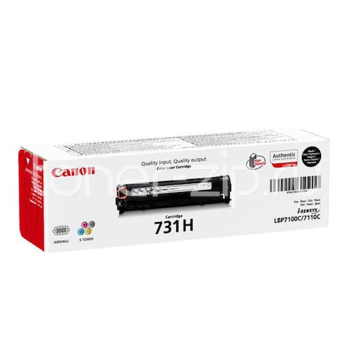 Canon Toner 731 BK H 6273B002 svart singelförpackning hög kapacitet