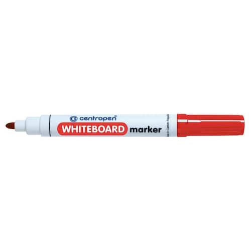 CENTROPEN Whiteboardpenna rund röd
