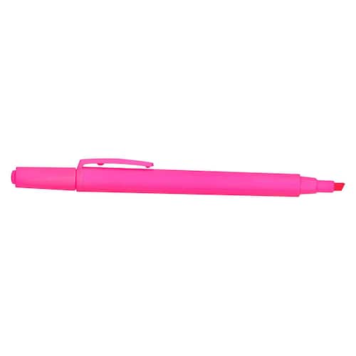 CENTROPEN Överstrykningspenna Focus med rund pennkropp snedskuren spets 1–4 mm rosa