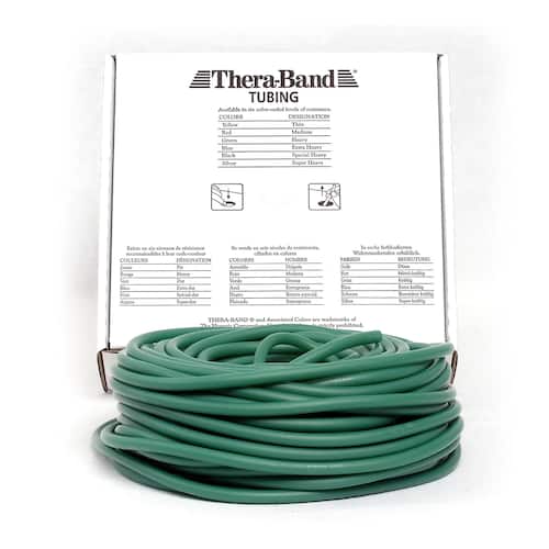 THERA-BAND Träningsband TUBING grön 30,5m