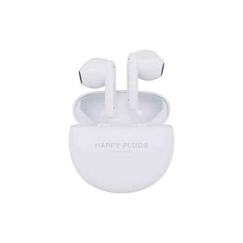 Non brand Hörlur+Mic HAPPY PLUGS Joy Lite vit